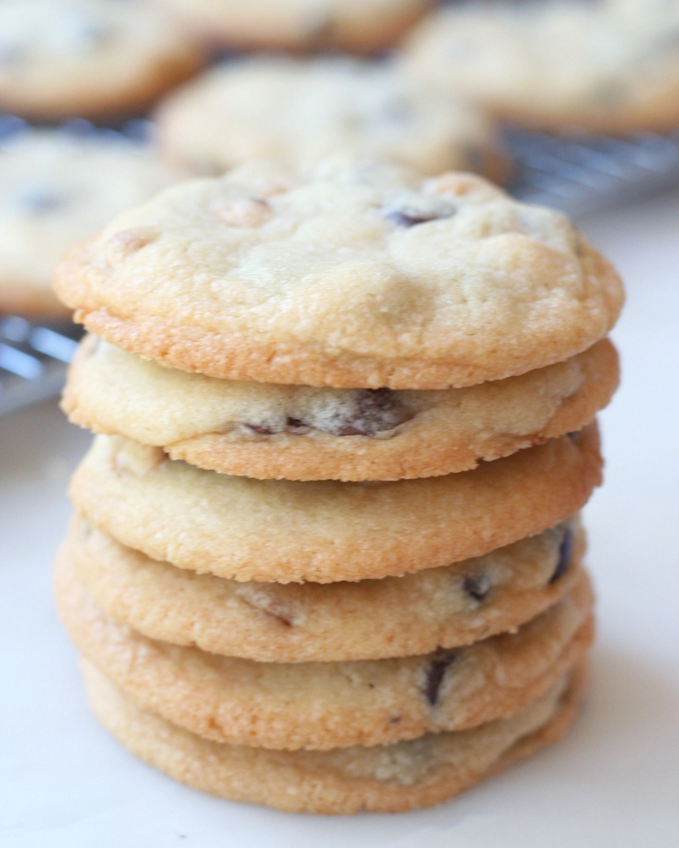 triple chocolate chip cookies