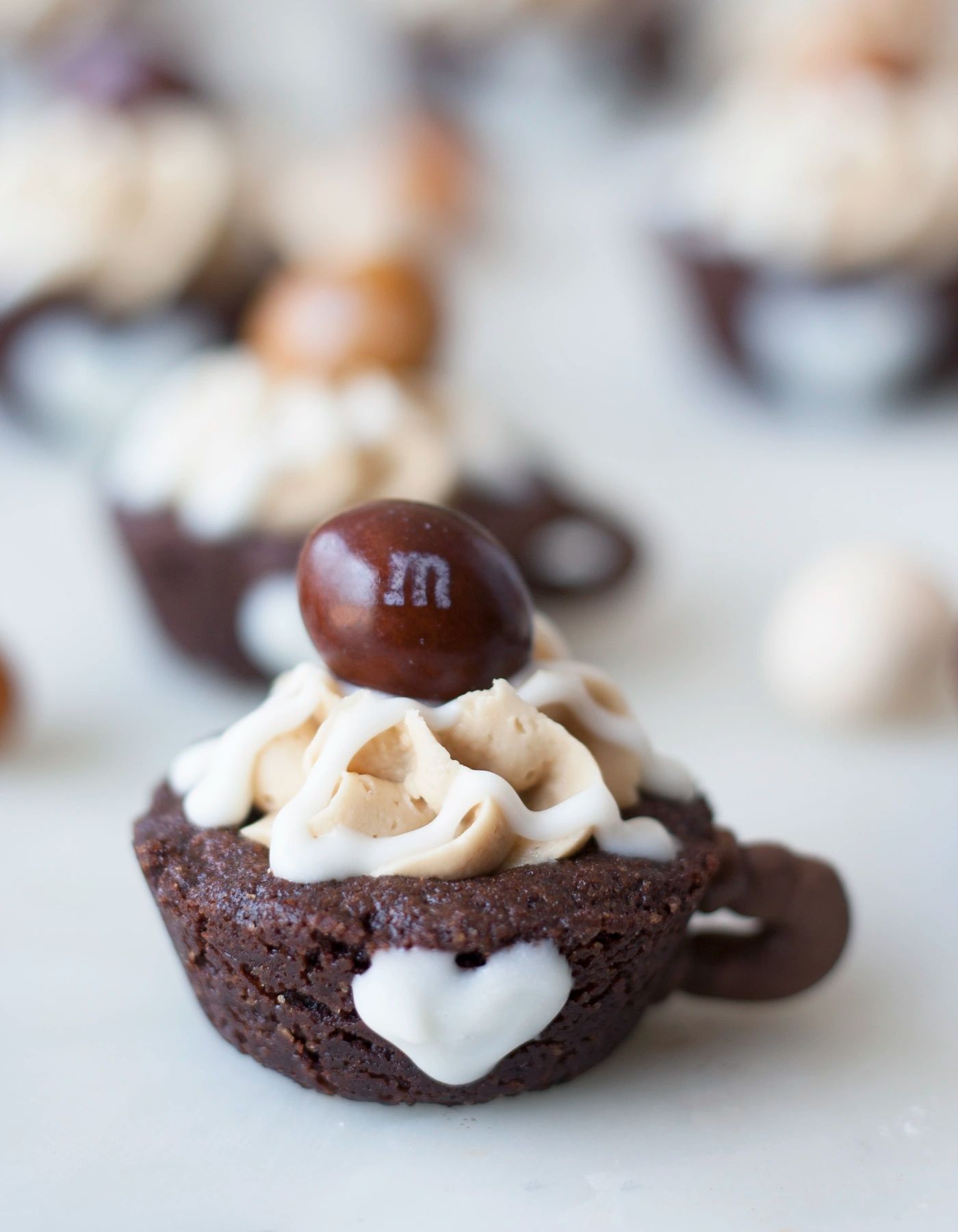 coffee nut m&m's espresso brownie mugs
