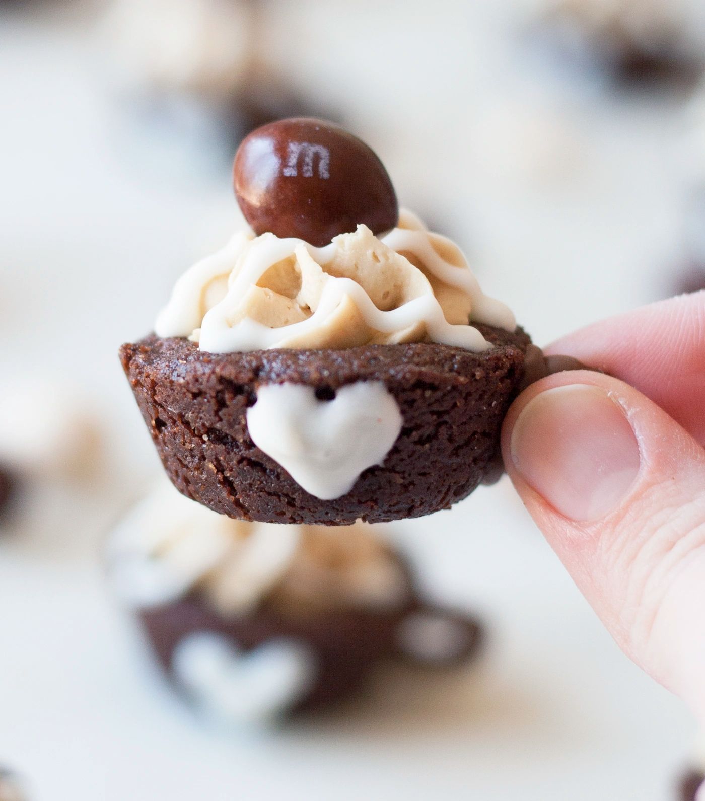 coffee nut m&m's espresso brownie mugs