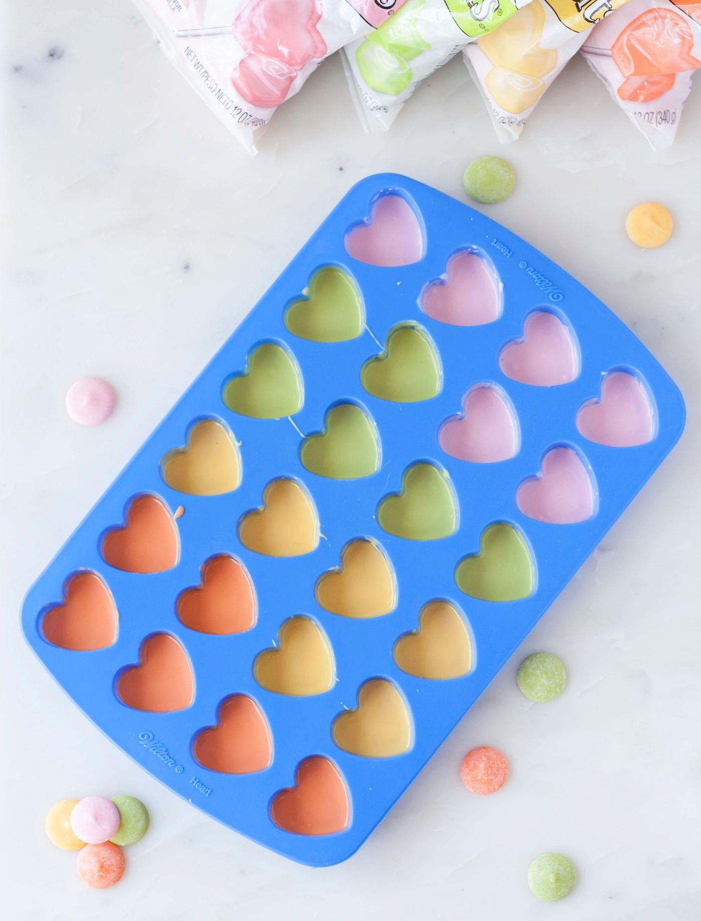 conversation heart bears