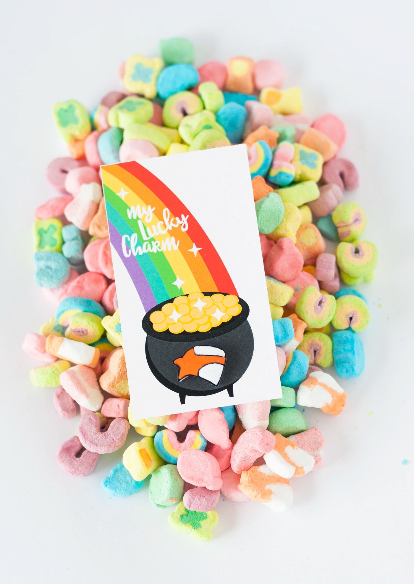 DIY Lucky Charms Pins