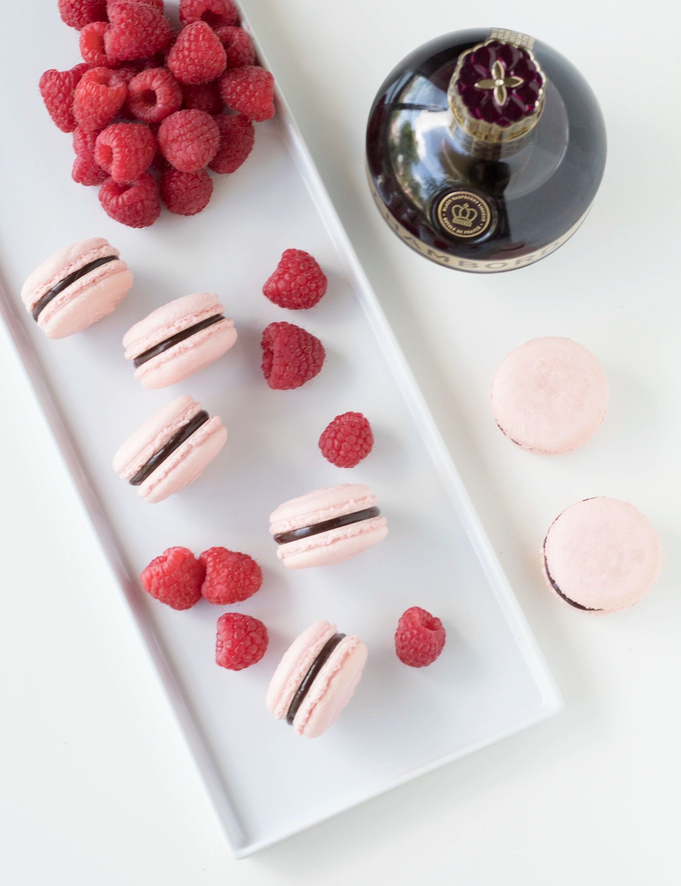 Chambord Macarons