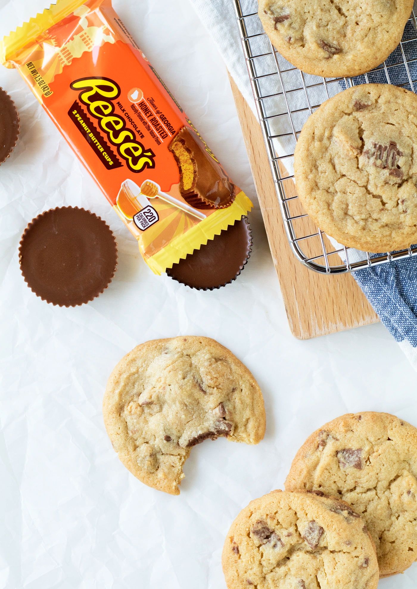 Honey Roasted Reese's Peanut Butter Cookies