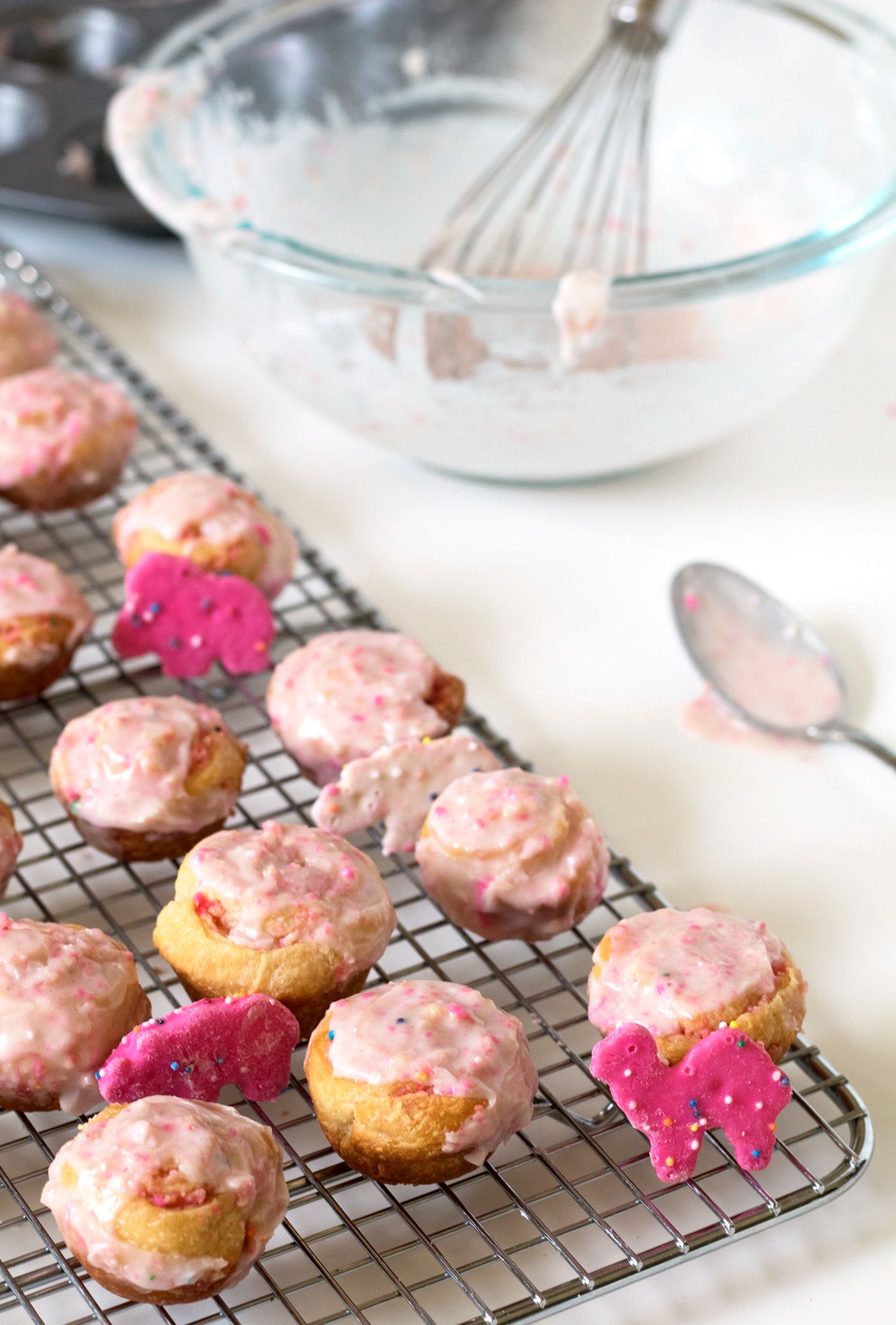 Circus Animal Cookie Rolls