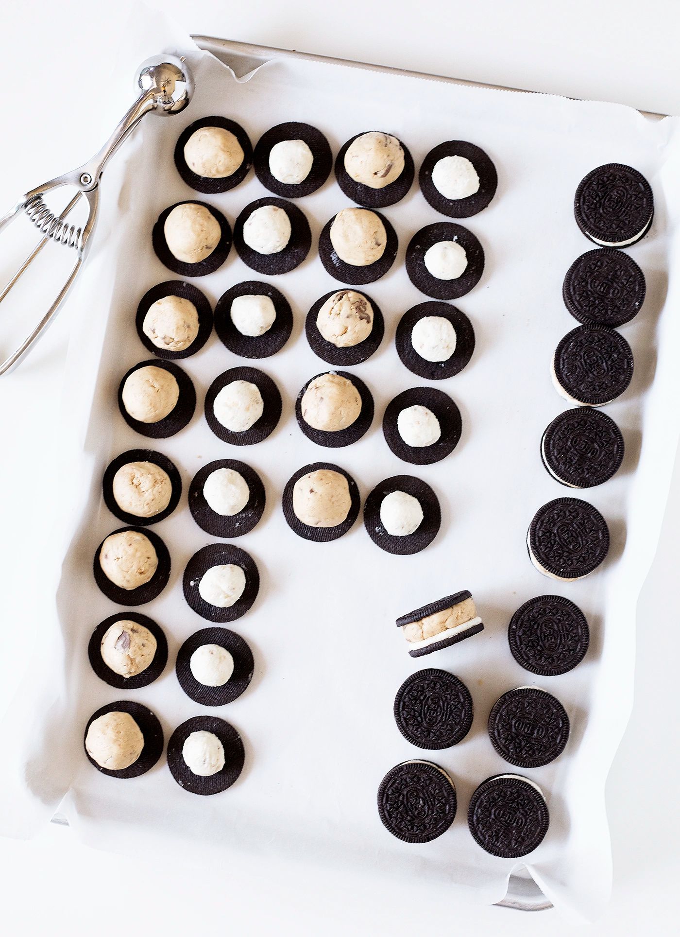 Peanut Butter S'mores Stuffed Oreos