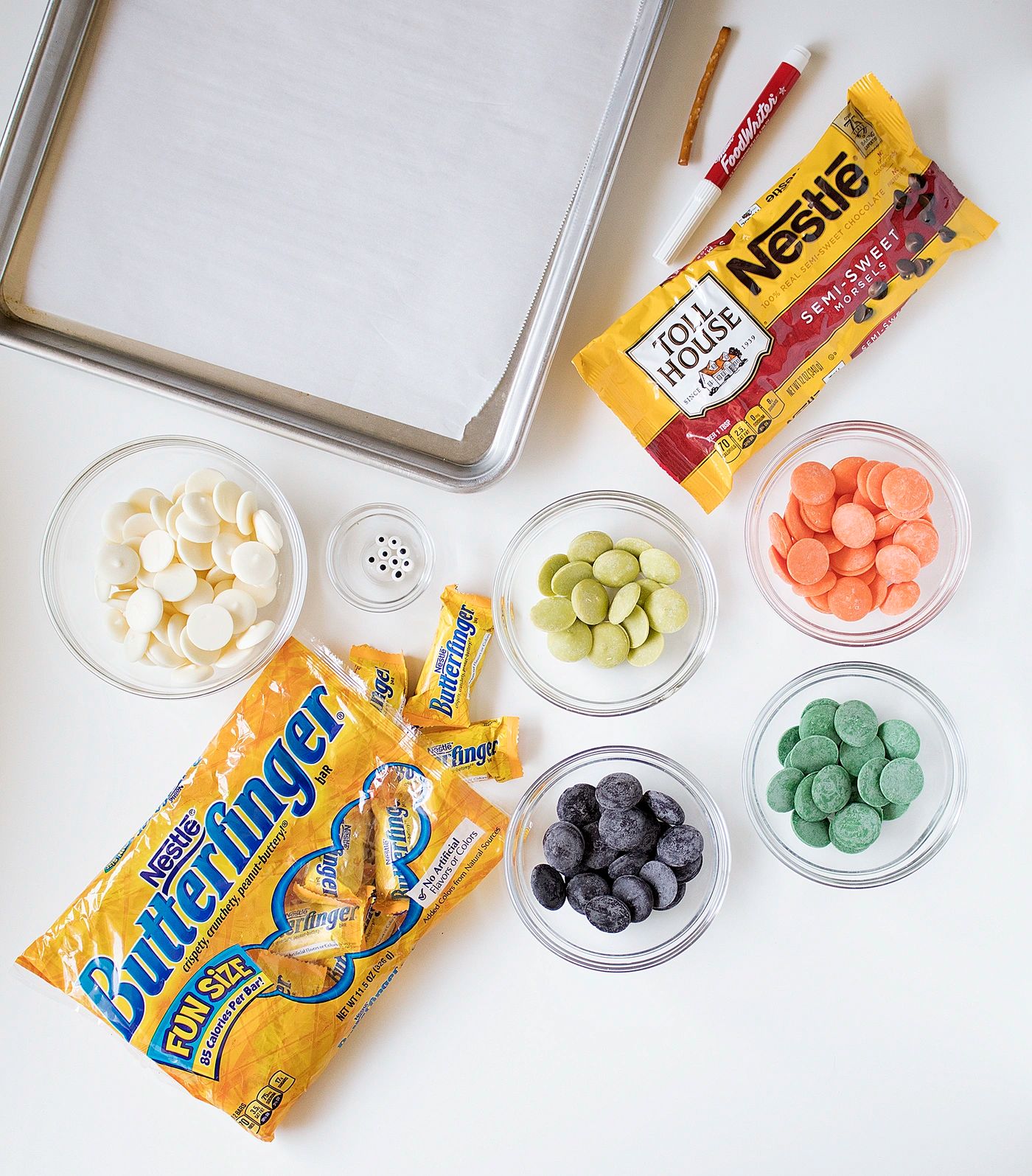 Halloween Butterfinger Bark