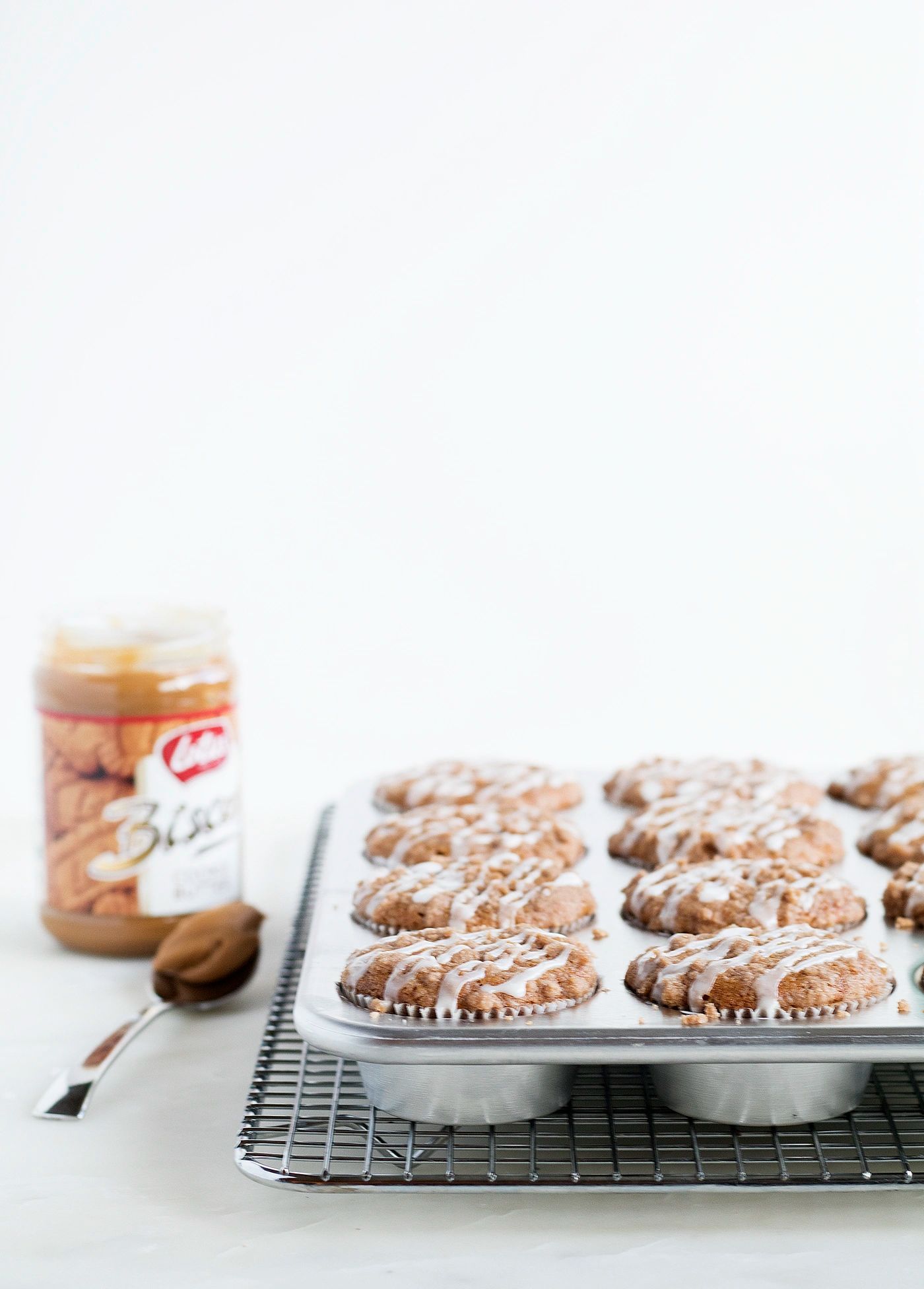 Biscoff Cream Cheese Pumpkin Muffins