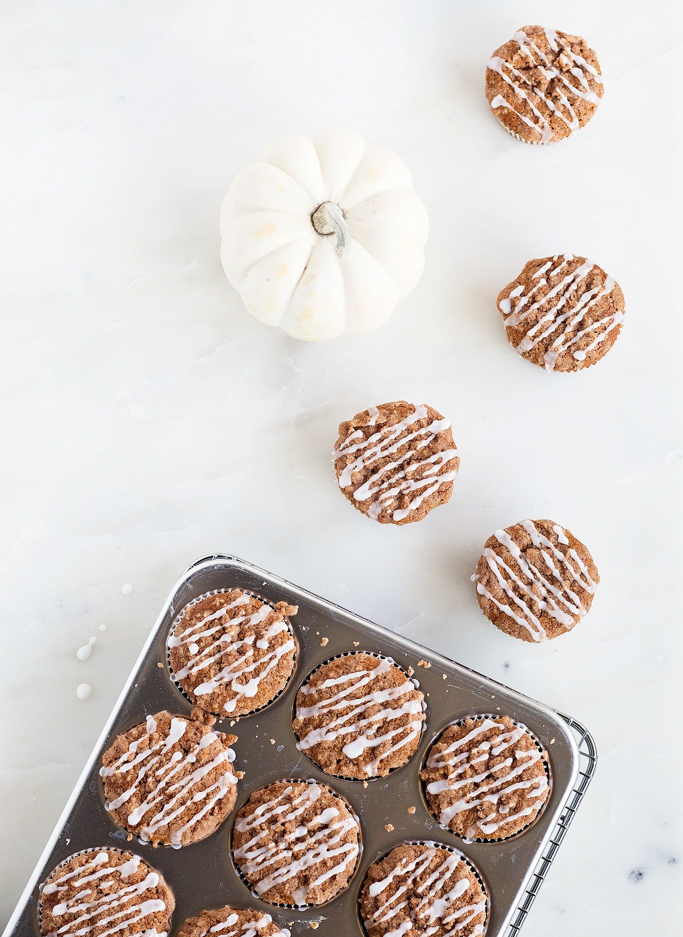 Biscoff Cream Cheese Pumpkin Muffins