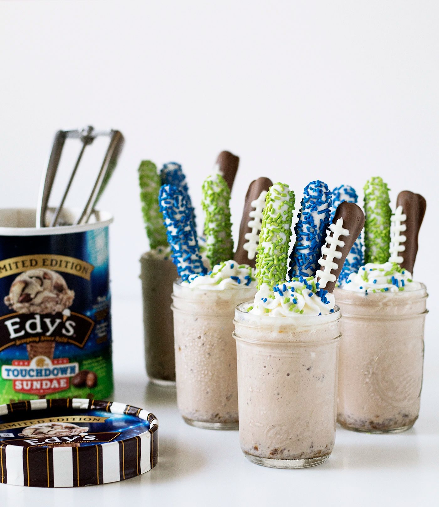 Touchdown Sundae Milkshakes