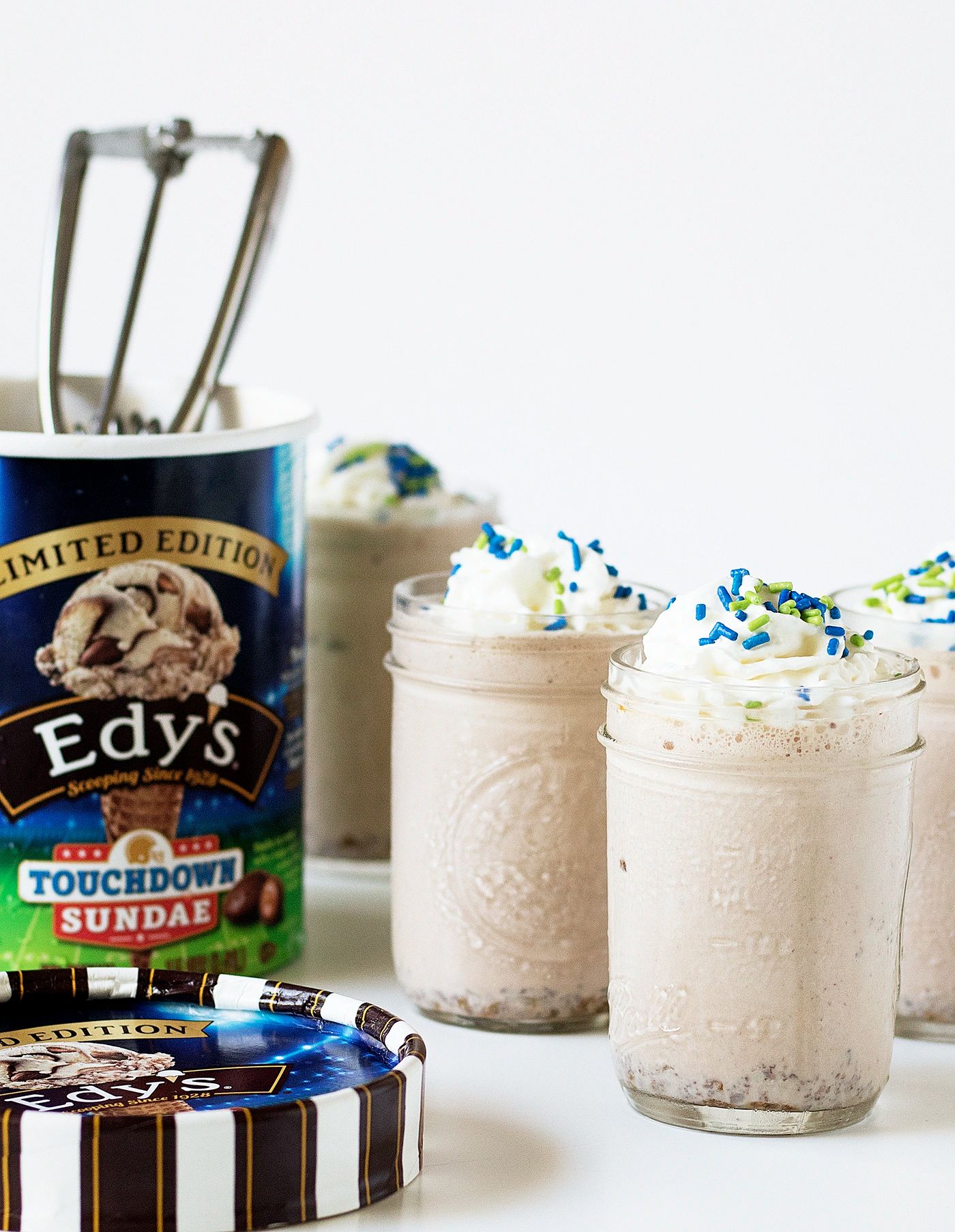 Touchdown Sundae Milkshakes