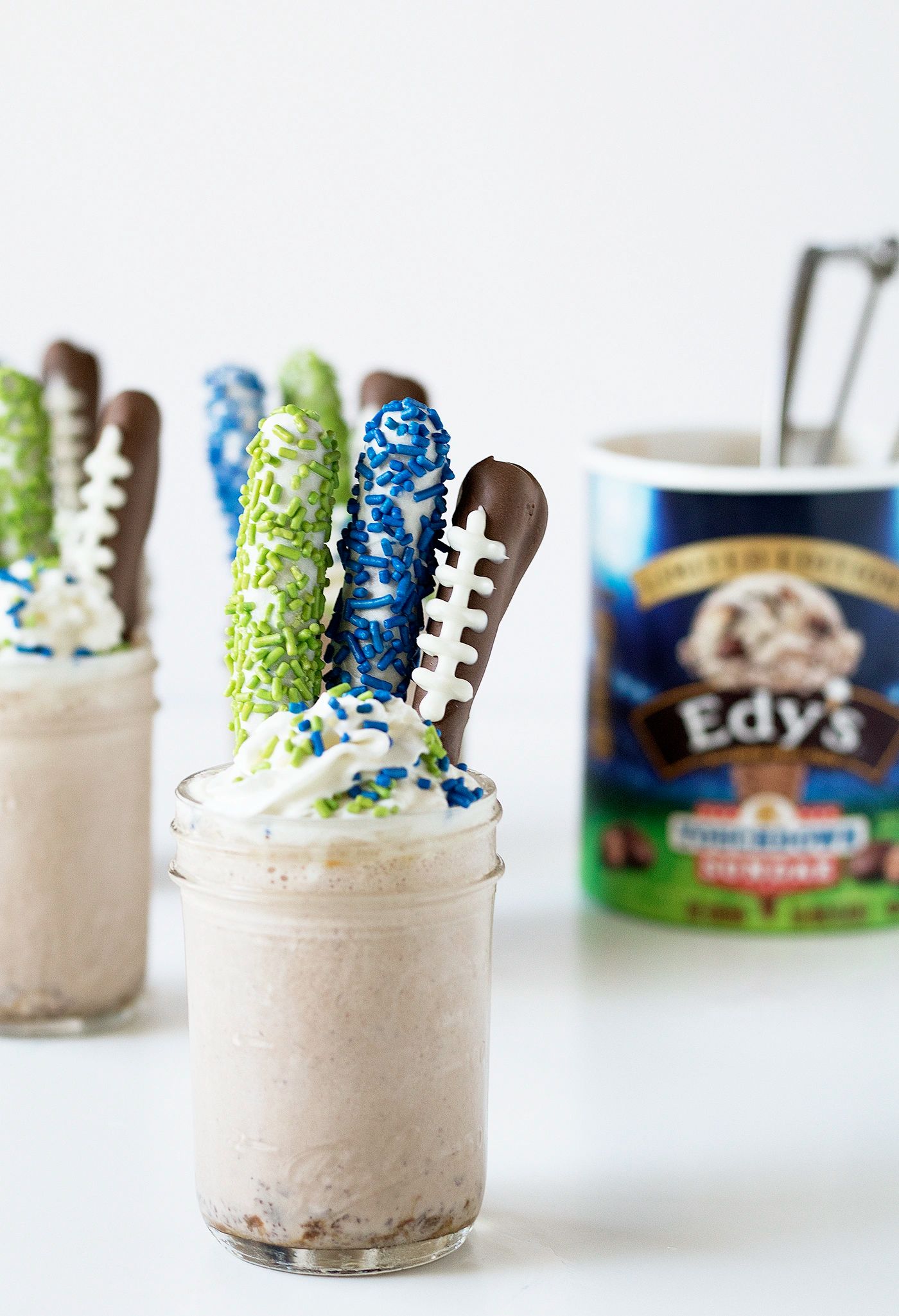 Touchdown Sundae Milkshakes