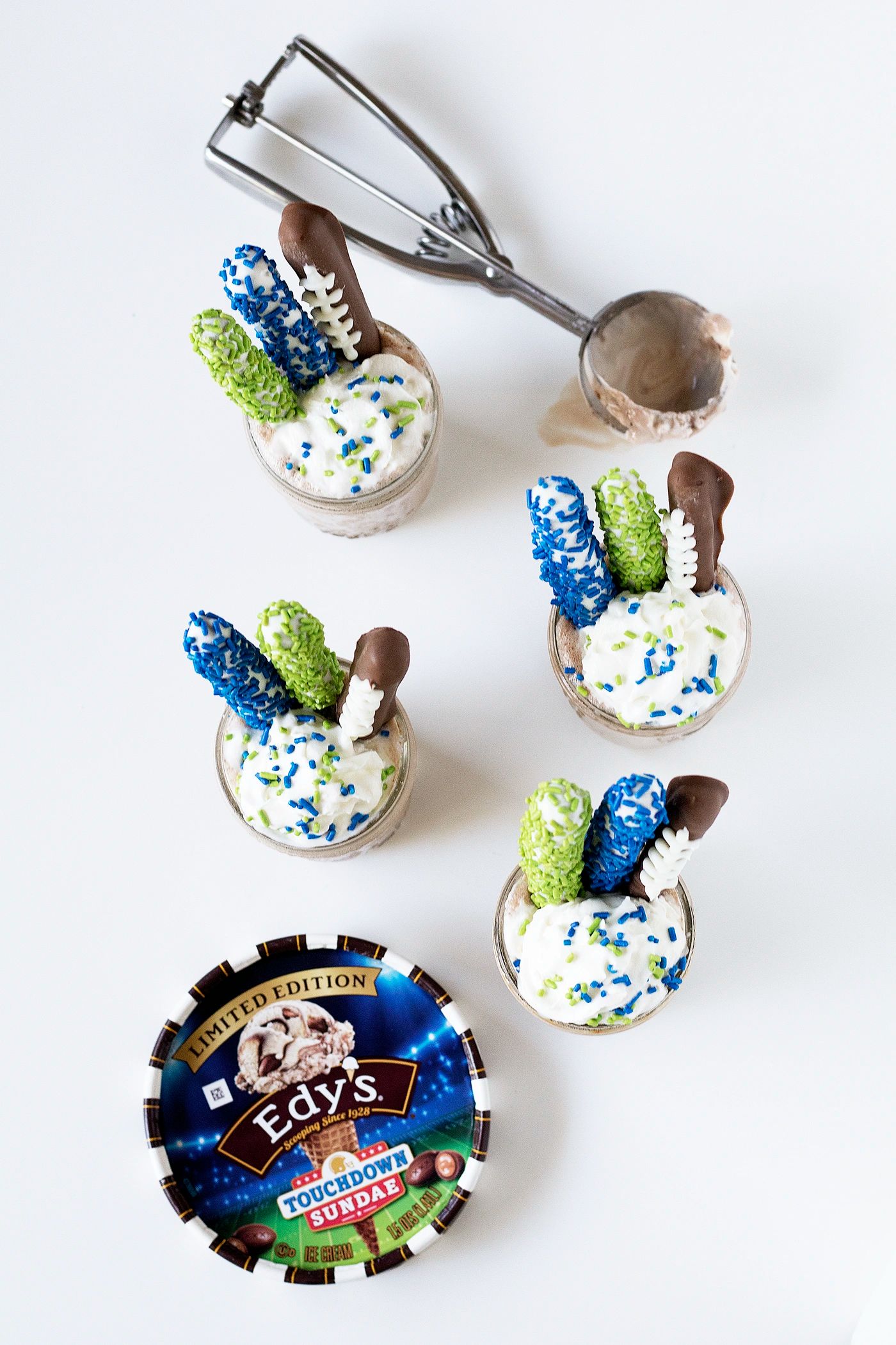 Touchdown Sundae Milkshakes